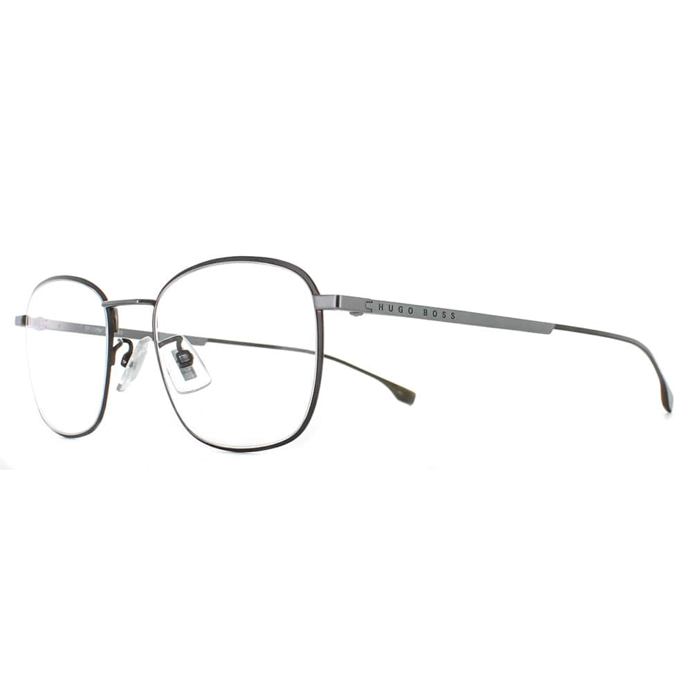 Lunettes Hugo Boss 1067/F Marron avec verres de proximité Varionet - vue de profil