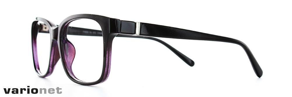 Lunettes Free FR478 Bordeaux avec verres de proximité Varionet - vue de profil