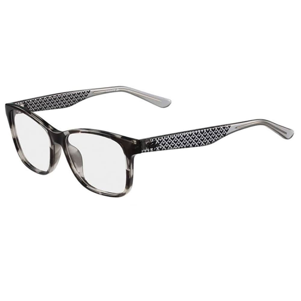 Lunettes Lacoste L2774 Noir Gris avec verres de proximité Varionet - vue de profil