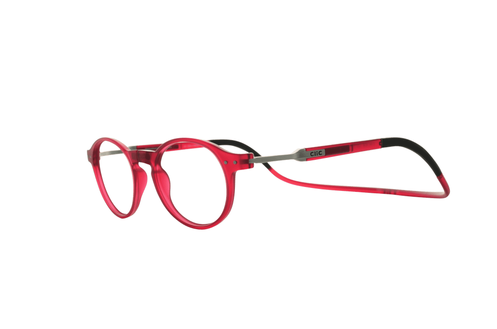Lunettes Clic Brooklyn Rouge