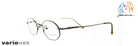 Lunettes John Lennon JL216B Cuivre avec verres de proximité Varionet - vue de profil