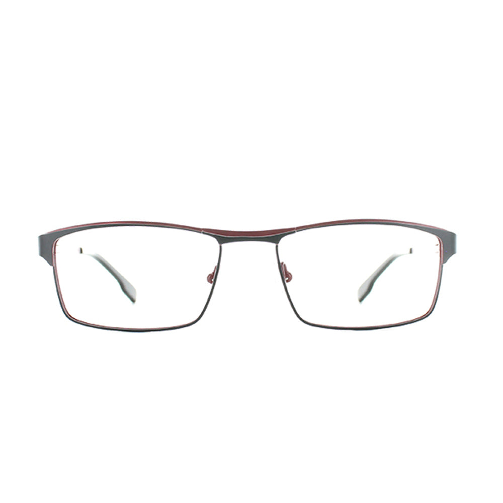 Lunettes Titanium Flex 1608B Noir et Bordeaux