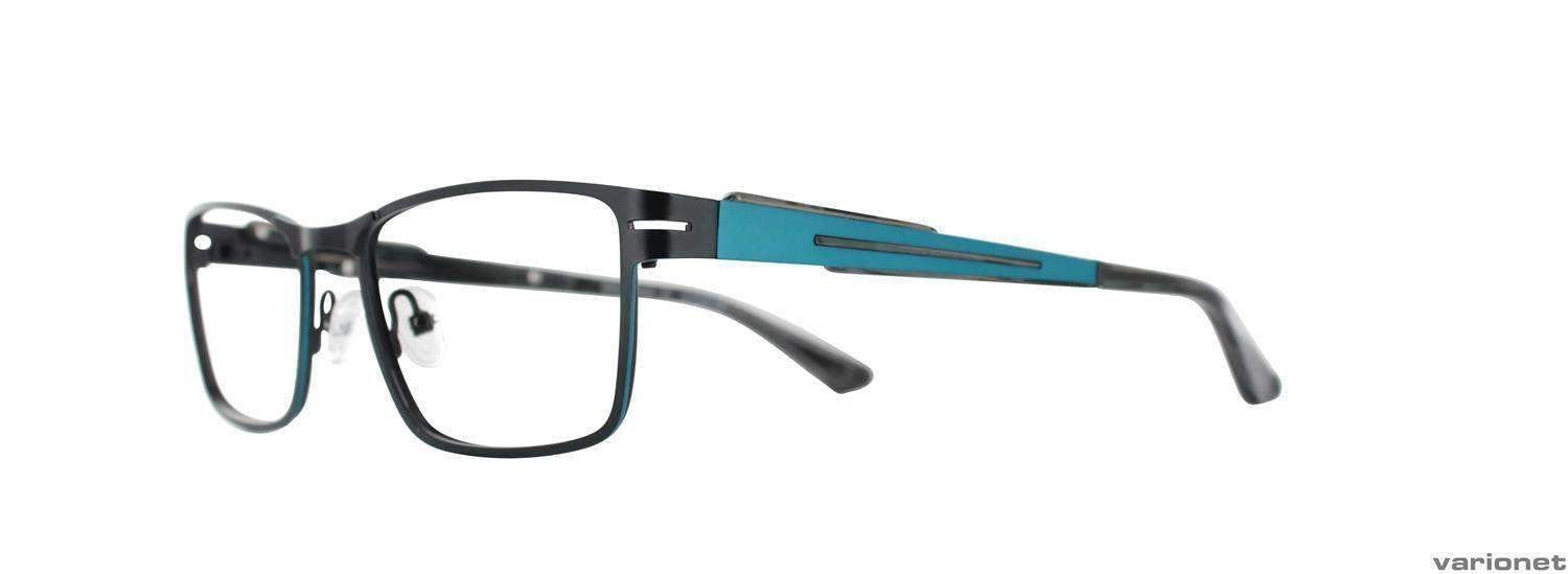 Lunettes Titanium Flex 1607 Noir et Bleu